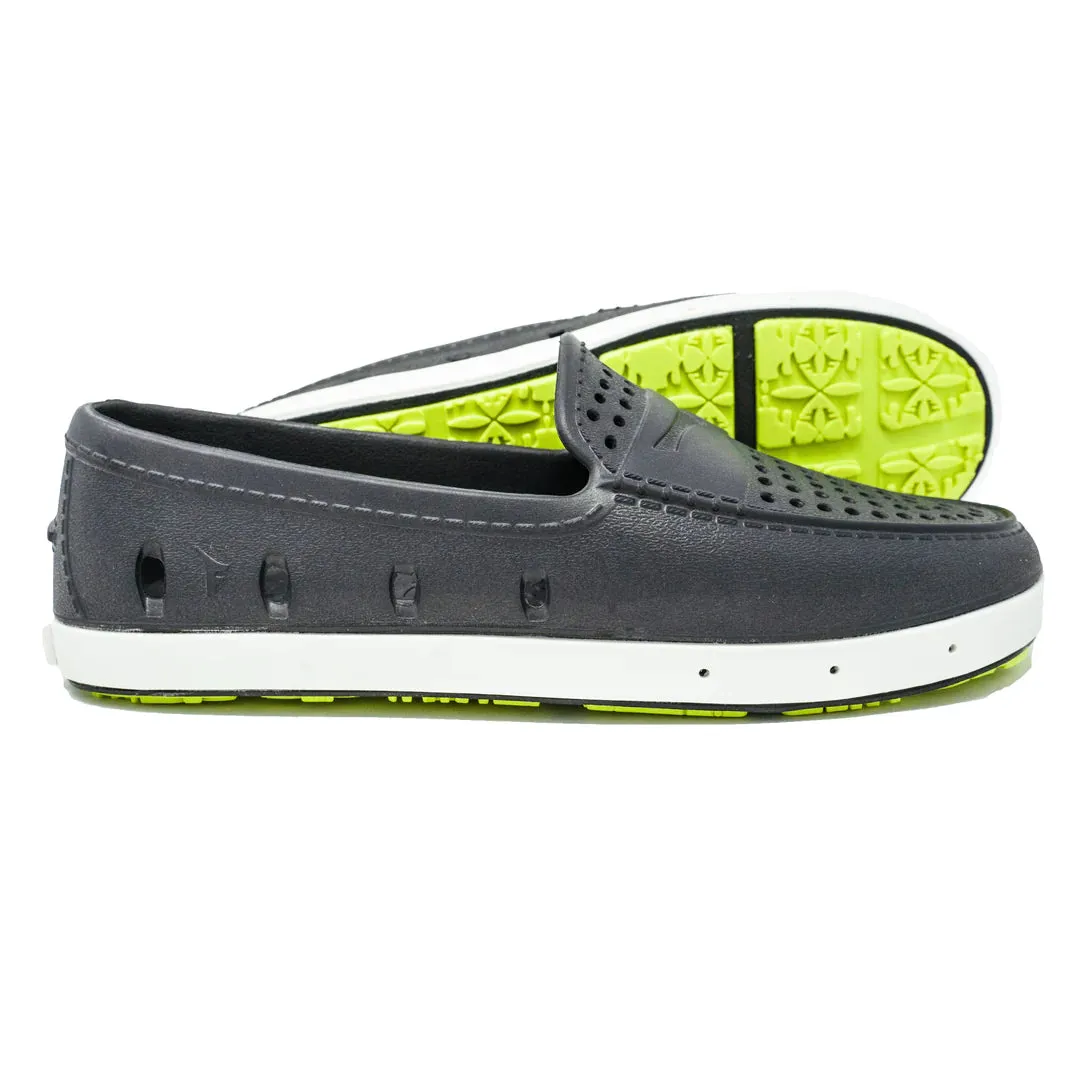 London Asphalt Lime Floafers
