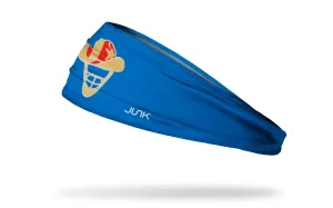 Lone Star Catching: Gold Logo Royal Headband
