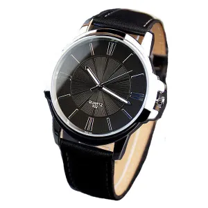 Luxury Business Leathered Wristwatch