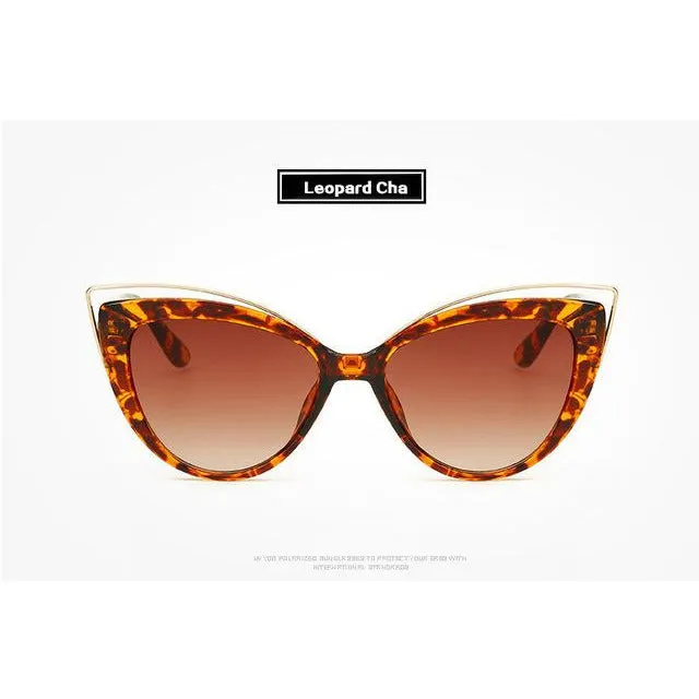 Luxury Charm Cat Eye Sunglass