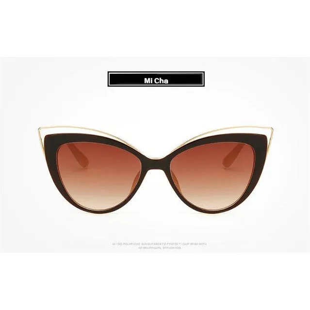 Luxury Charm Cat Eye Sunglass