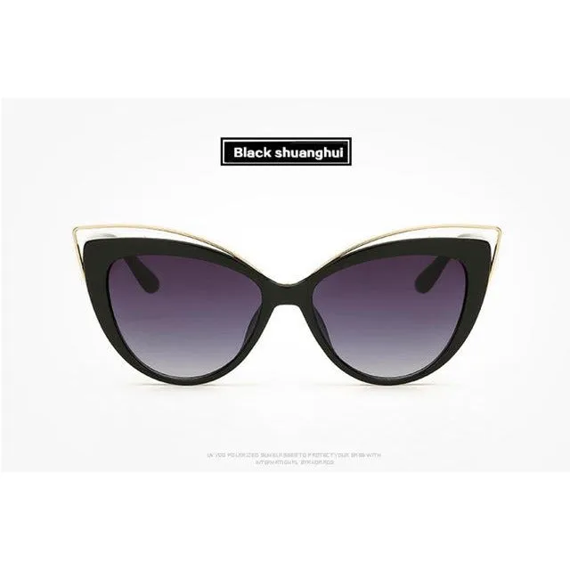Luxury Charm Cat Eye Sunglass