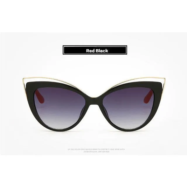 Luxury Charm Cat Eye Sunglass