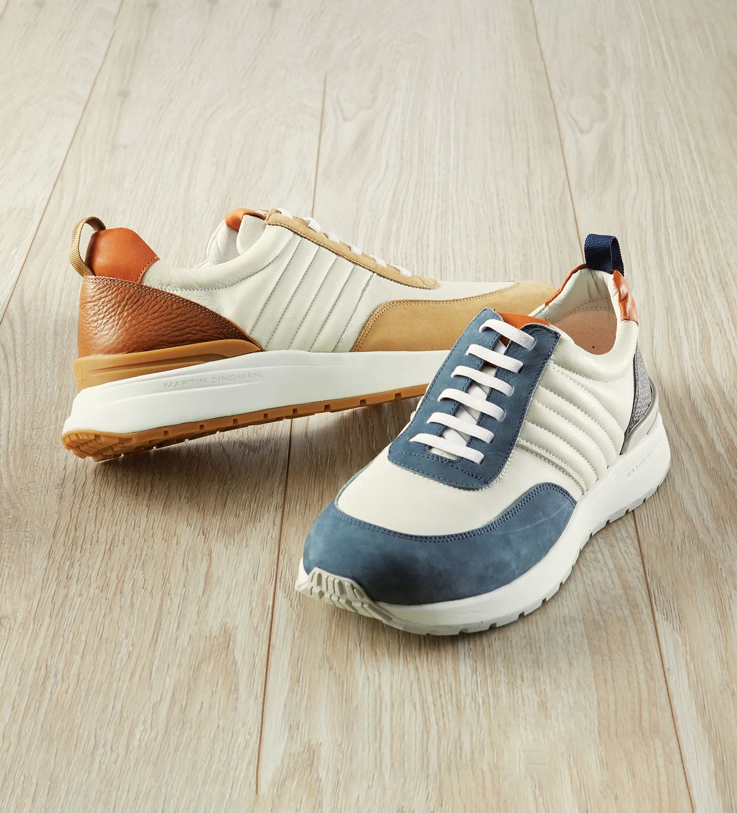 Martin Dingman Dawson Sneaker - White/Sand