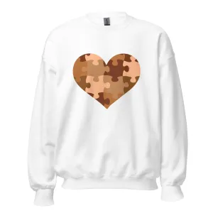Melanin Heart Puzzle - Sweatshirt