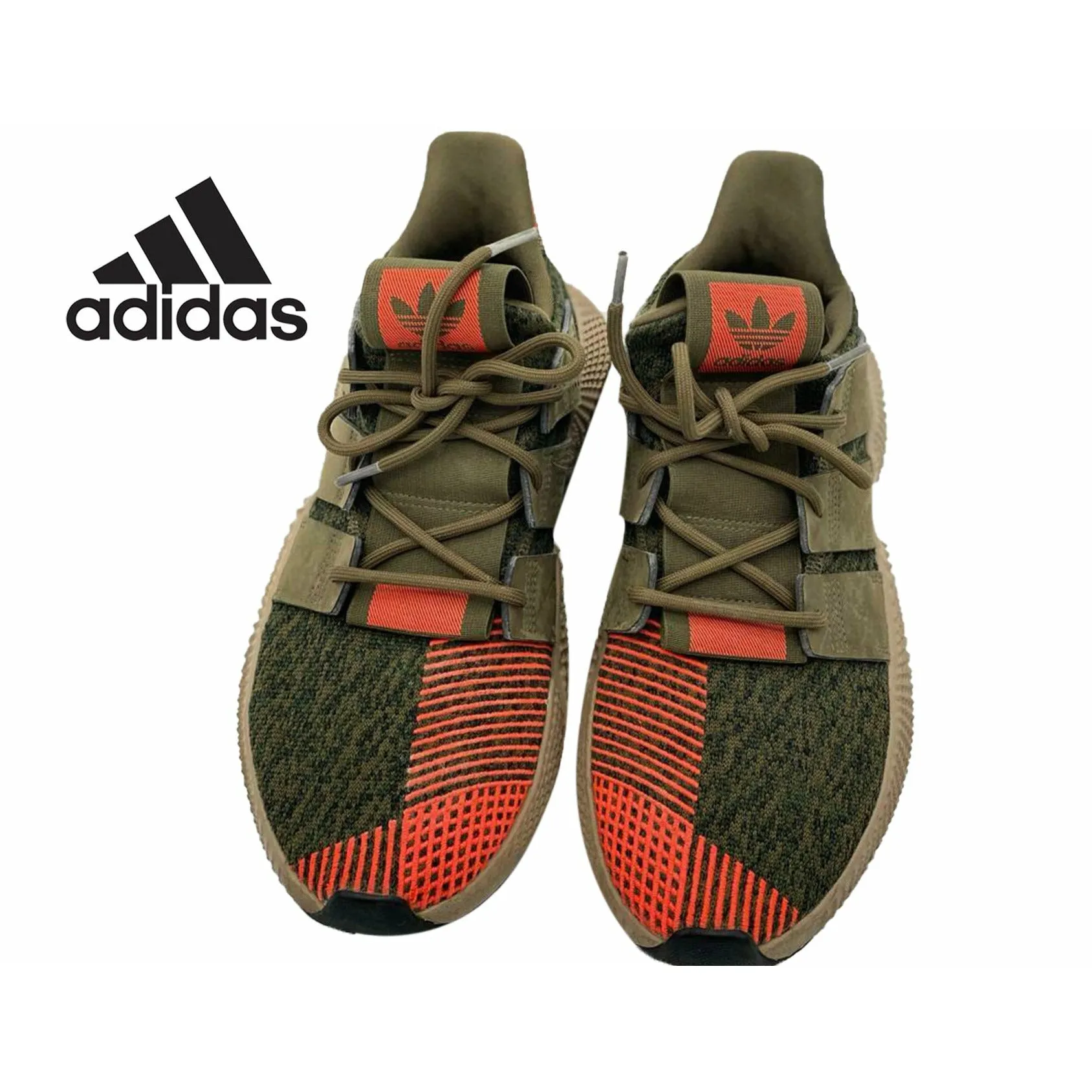 Men's Adidas Originals Prophere Trace Olive/Trace Olive/Solar Size 8.5