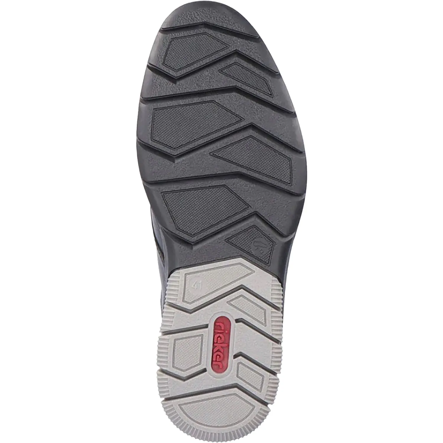 Men's Rieker 14454-01 Black/Black/Black Leather
