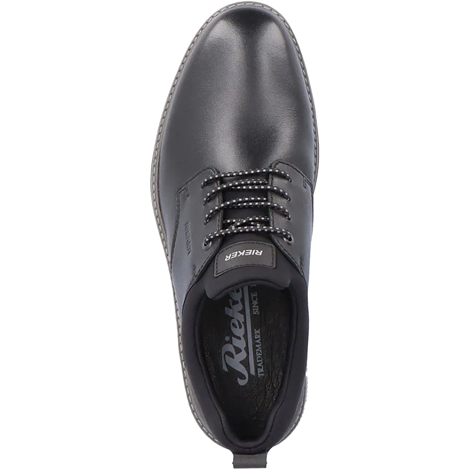Men's Rieker 14454-01 Black/Black/Black Leather