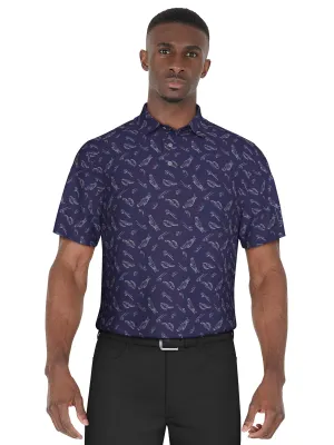 Men's Solarized Golf Print Golf Polo