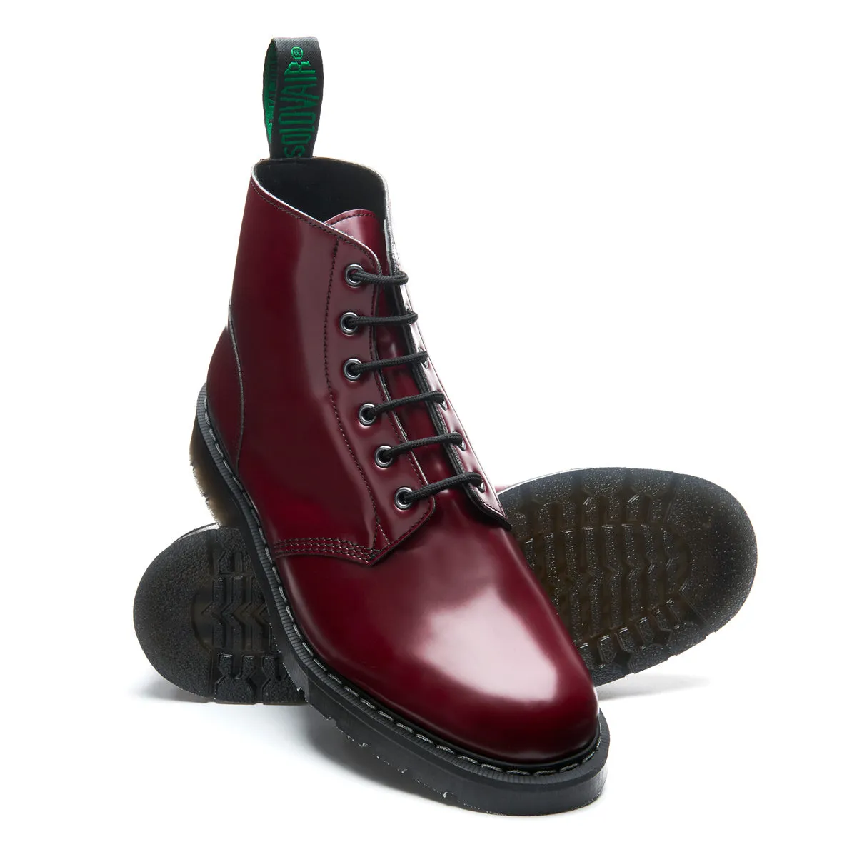 Merlot Vegan 6 Eye Astronaut Boot