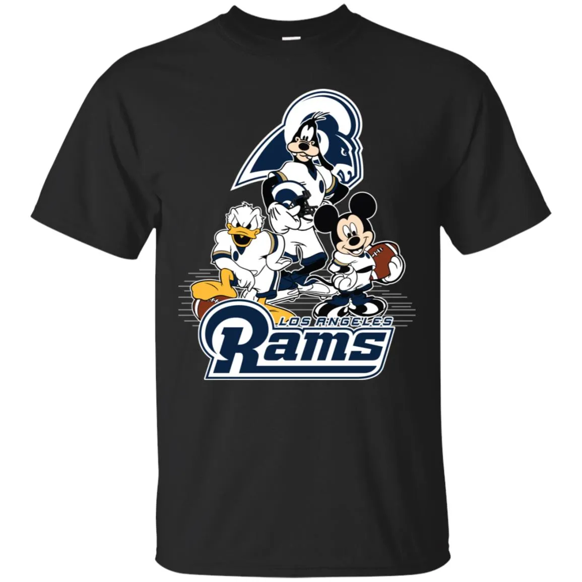 Mickey Mouse Los Angeles Rams American Football Nfl Sports Shirt