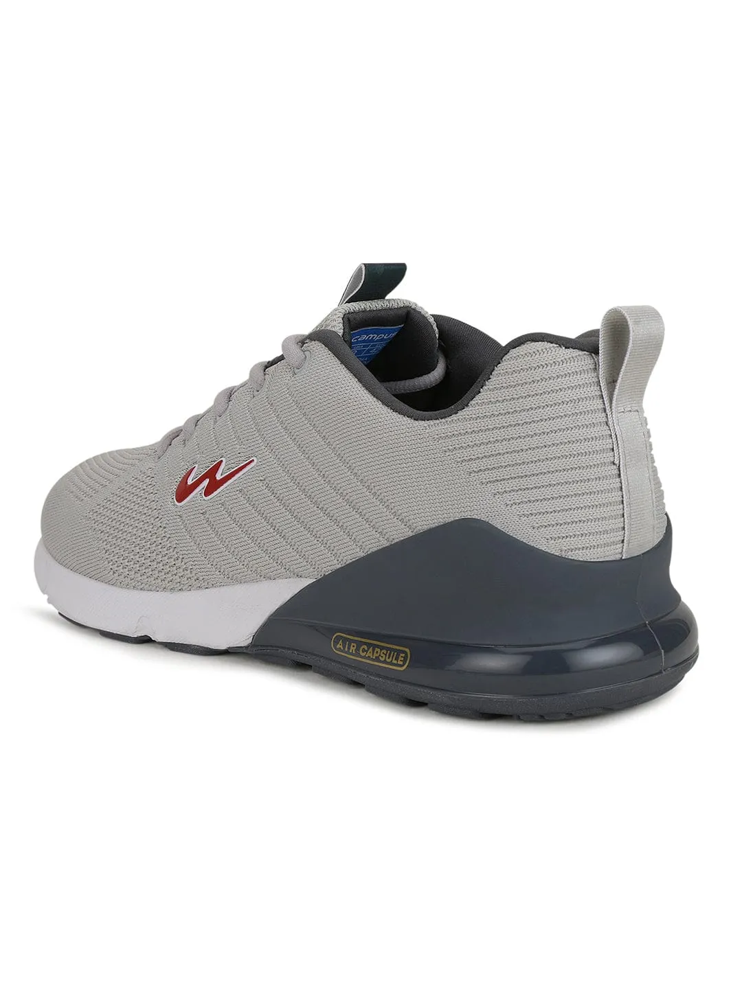 MIKE N Grey Men's Running Shoes