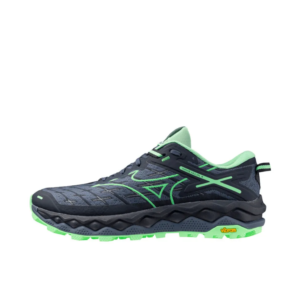 Mizuno Men's Wave Mujin 10 Running Shoes in Vintage Indigo/Neo Mint/India Ink SS25