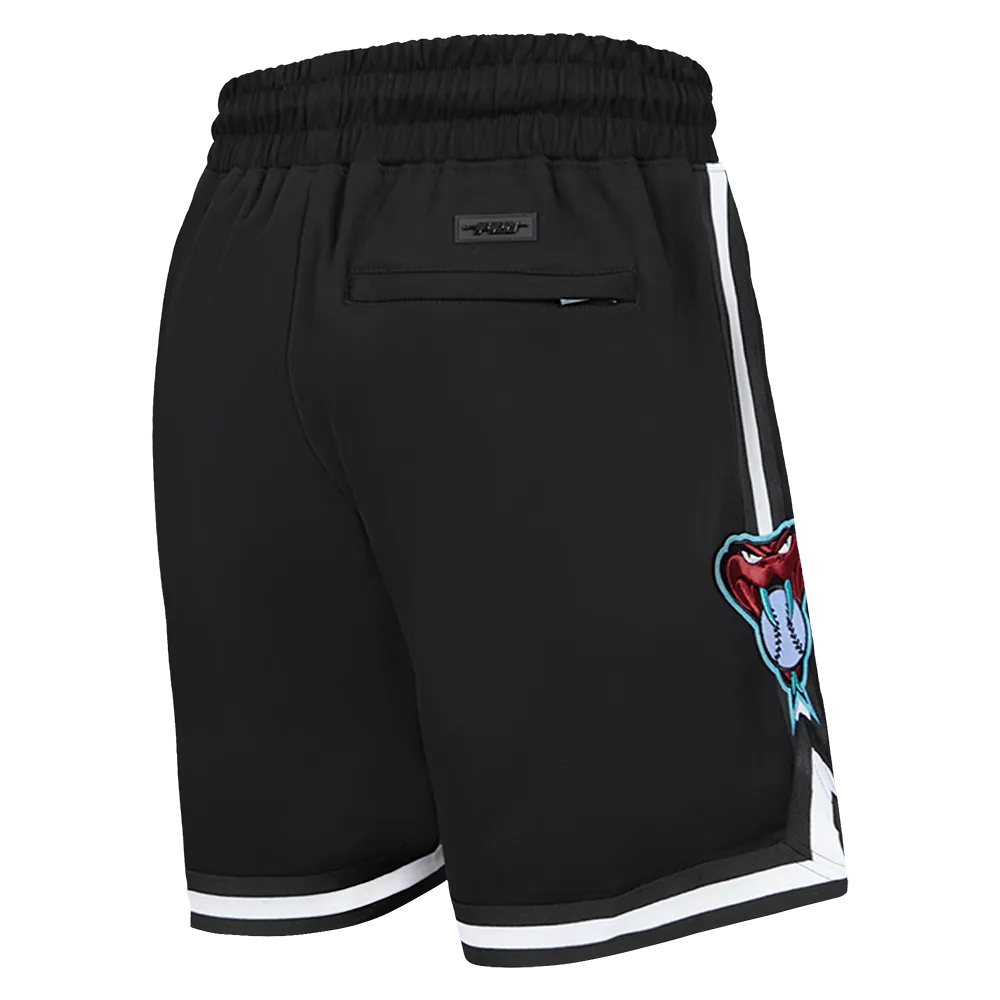 MLB ARIZONA DIAMONDBACKS CLASSIC CHENILLE MEN'S DK SHORT (BLACK)