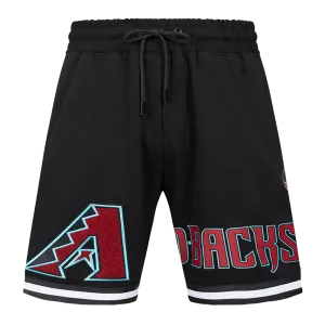 MLB ARIZONA DIAMONDBACKS CLASSIC CHENILLE MEN'S DK SHORT (BLACK)