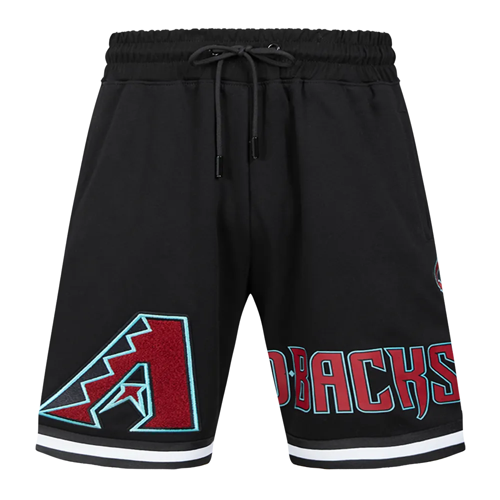 MLB ARIZONA DIAMONDBACKS CLASSIC CHENILLE MEN'S DK SHORT (BLACK)