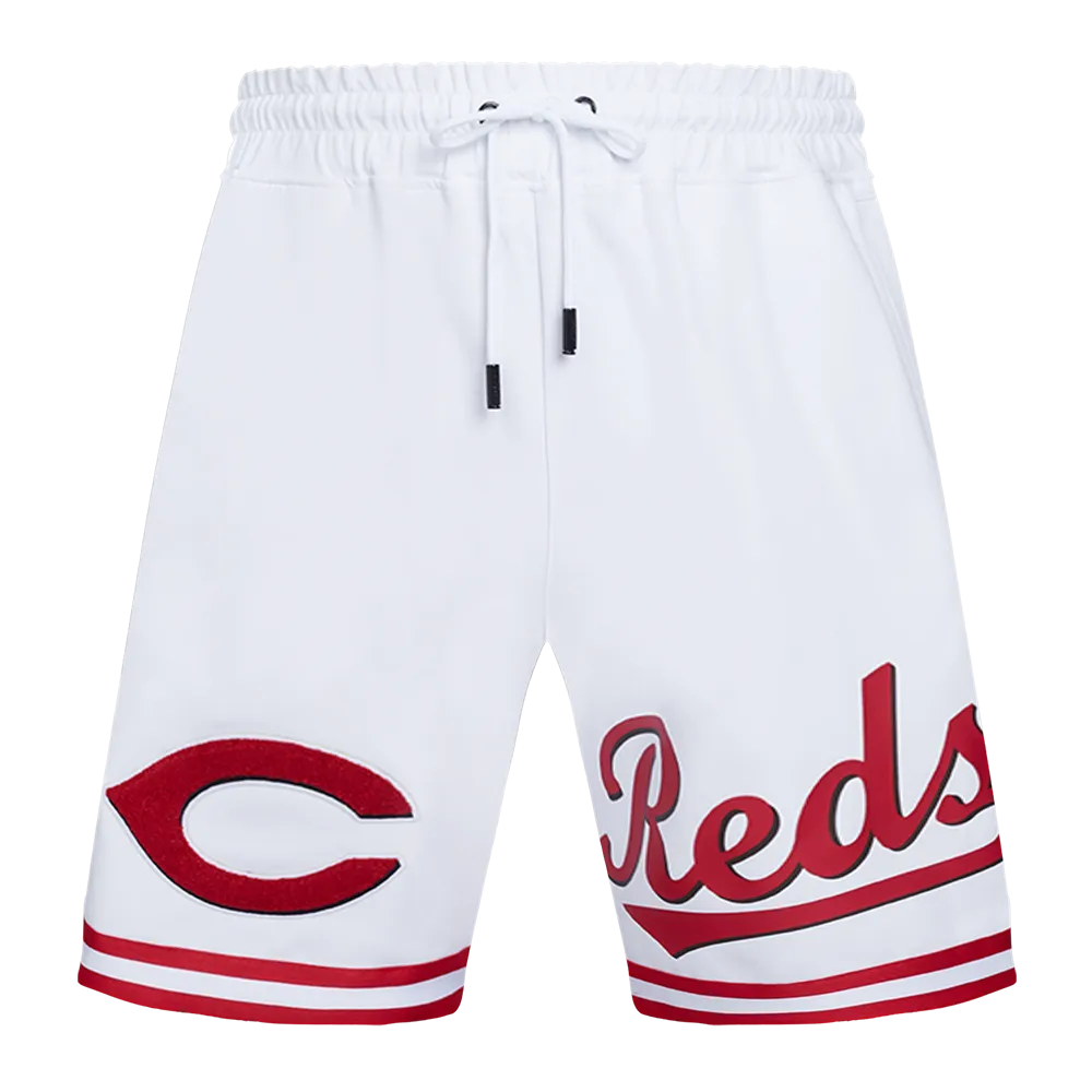 MLB CINCINNATI REDS CLASSIC CHENILLE MEN'S SHORT (WHITE)