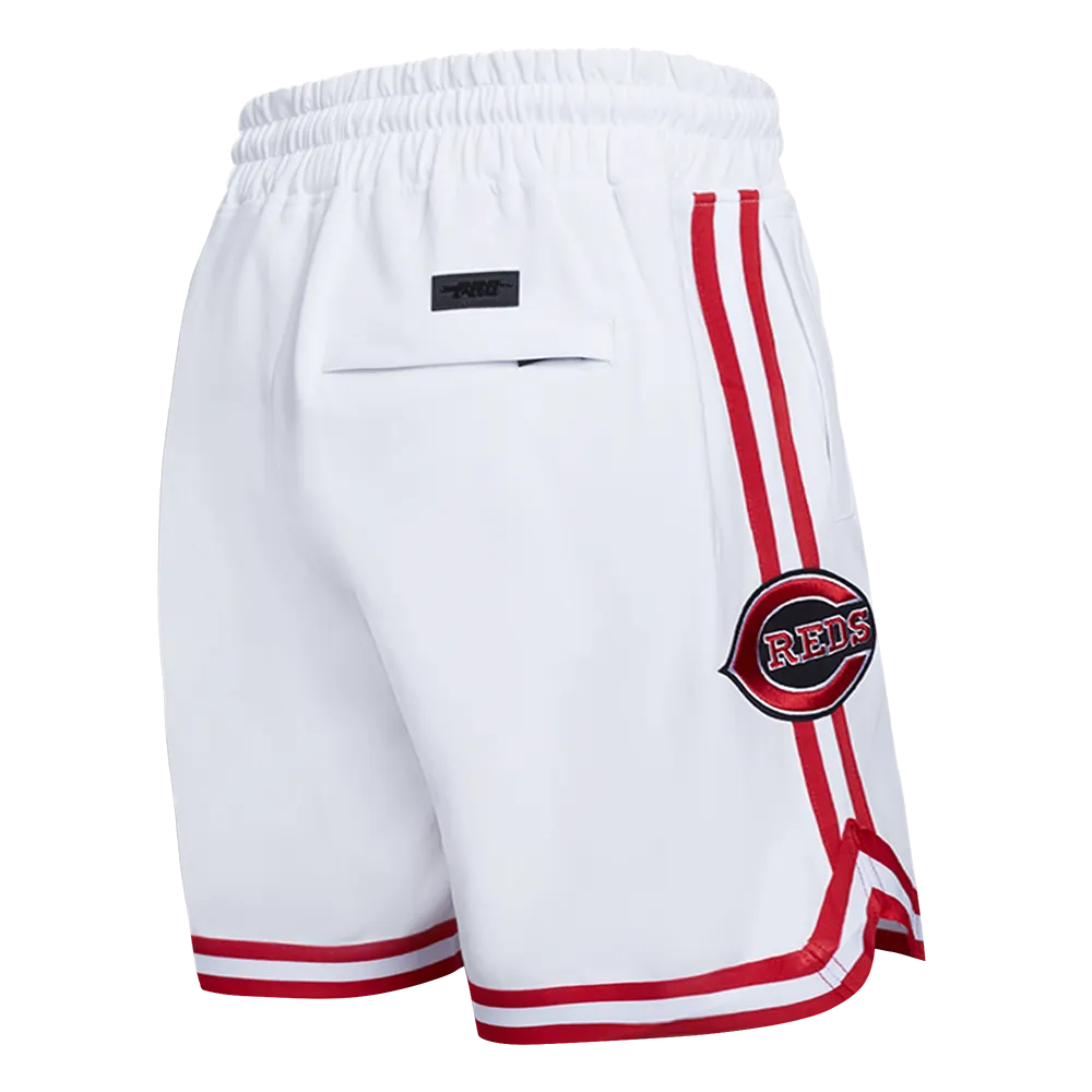MLB CINCINNATI REDS CLASSIC CHENILLE MEN'S SHORT (WHITE)