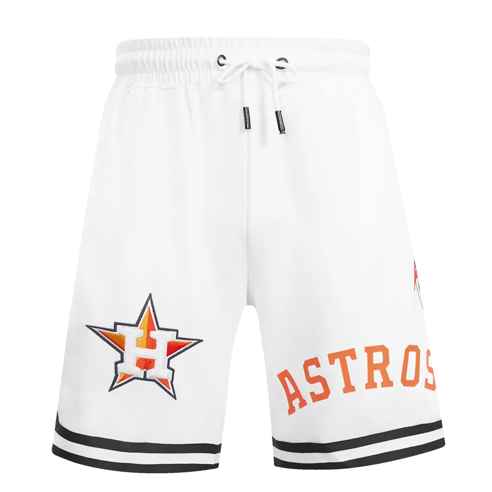 MLB HOUSTON ASTROS CLASSIC MEN'S SHORT (WHITE/MIDNIGHT NAVY)
