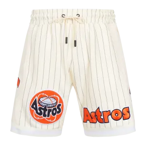 MLB HOUSTON ASTROS PINSTRIPE RETRO CLASSIC MEN'S DK 2.0 SHORT (EGGSHELL/ GREY)