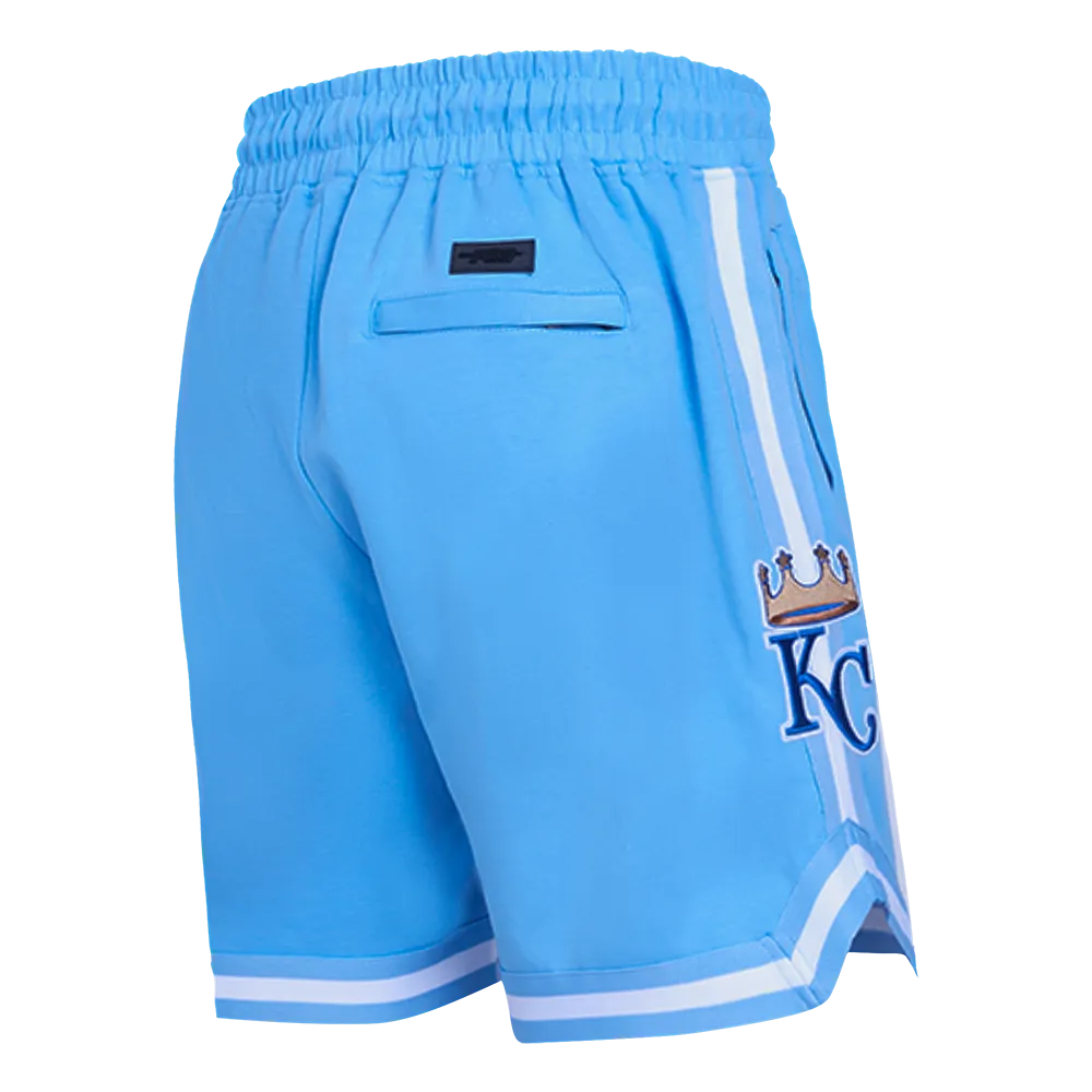 MLB KANSAS CITY ROYALS CLASSIC CHENILLE MEN'S SHORT (UNIVERSITY BLUE)