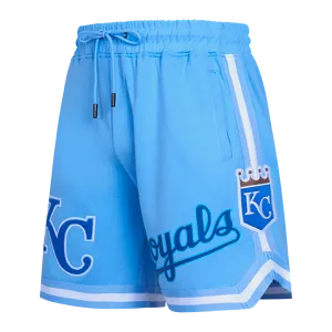 MLB KANSAS CITY ROYALS CLASSIC CHENILLE MEN'S SHORT (UNIVERSITY BLUE)
