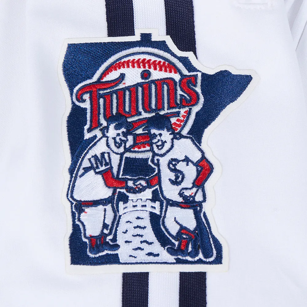 MLB MINNESOTA TWINS CLASSIC CHENILLE MEN'S SHORT (WHITE)