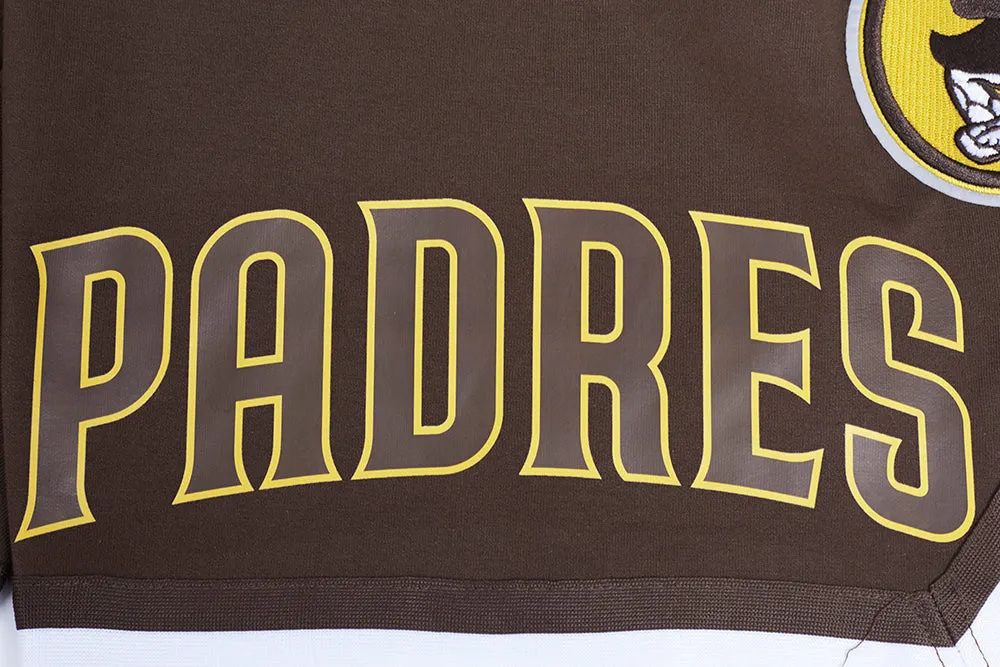 MLB SAN DIEGO PADRES CLASSIC CHENILLE MEN'S DK SHORT (BROWN)