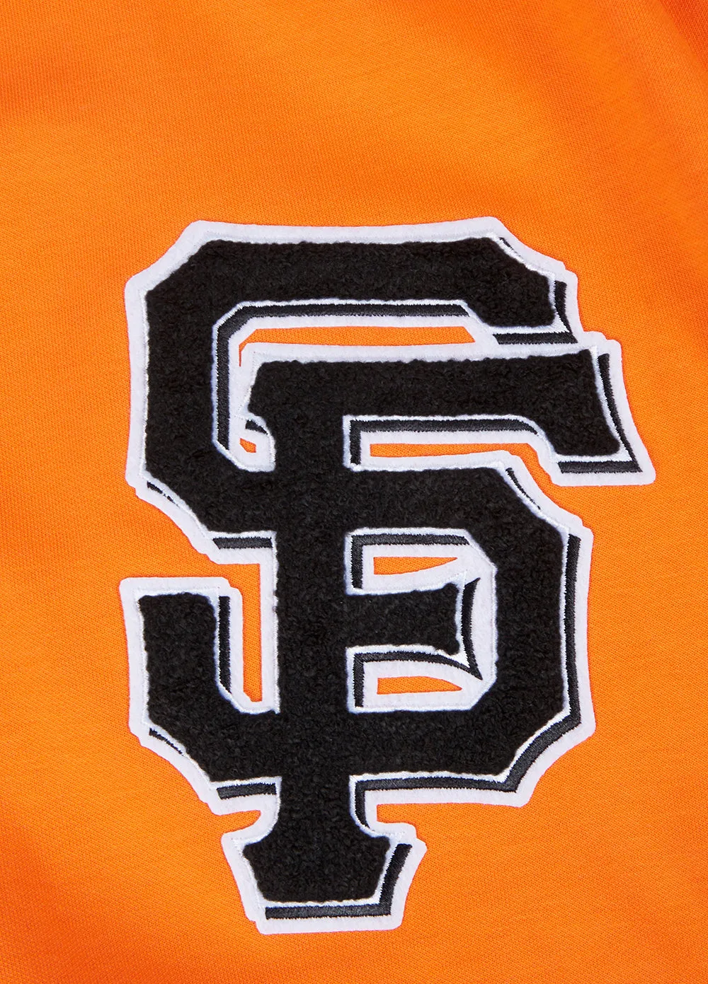 MLB SAN FRANCISCO GIANTS CLASSIC CHENILLE MEN'S DK SHORT (ORANGE)