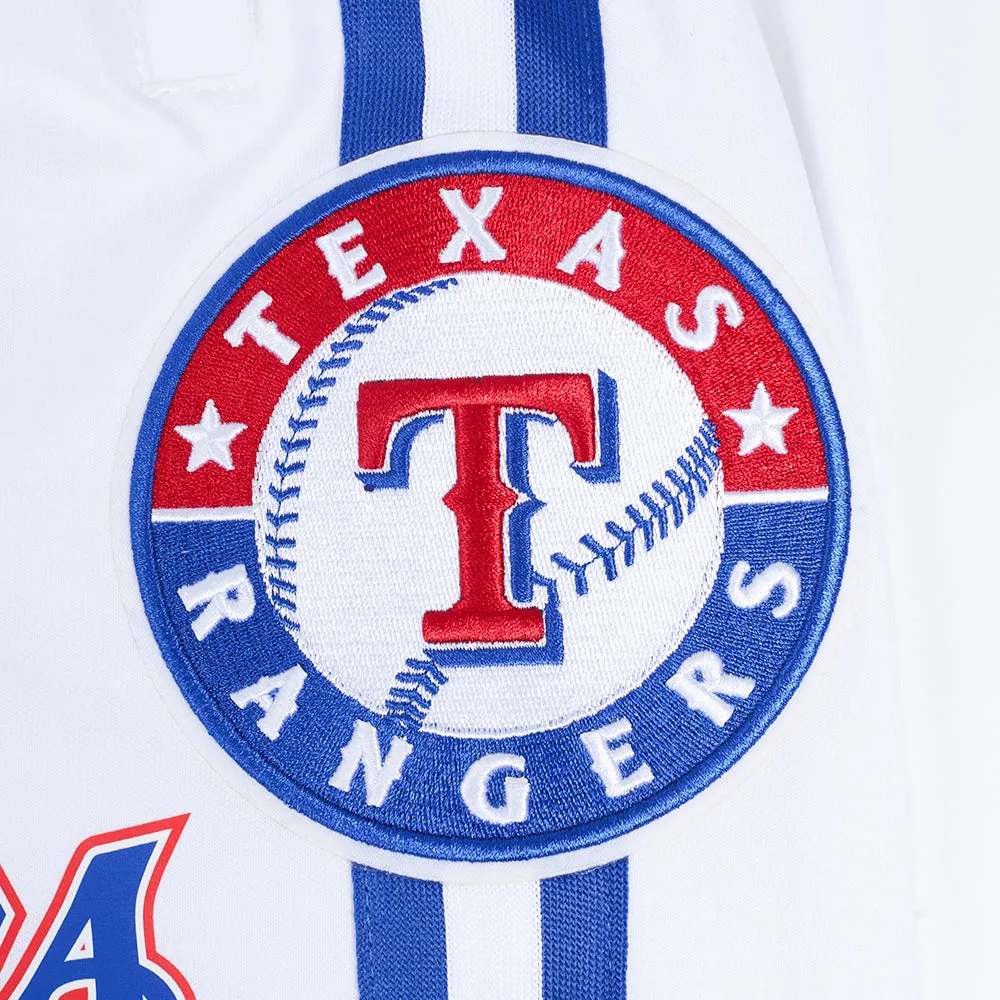 MLB TEXAS RANGERS CLASSIC CHENILLE MEN'S SHORT (WHITE)