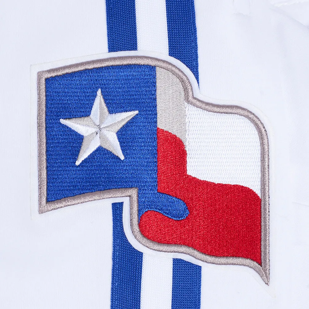 MLB TEXAS RANGERS CLASSIC CHENILLE MEN'S SHORT (WHITE)