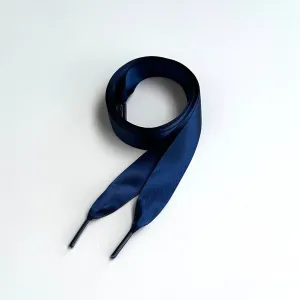 Navy Satin Ribbon Laces