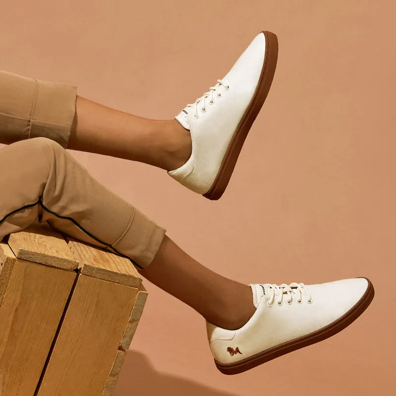 Neeman's Cotton Classic Sneakers | Ivory Cream | Shoes for Men & Women