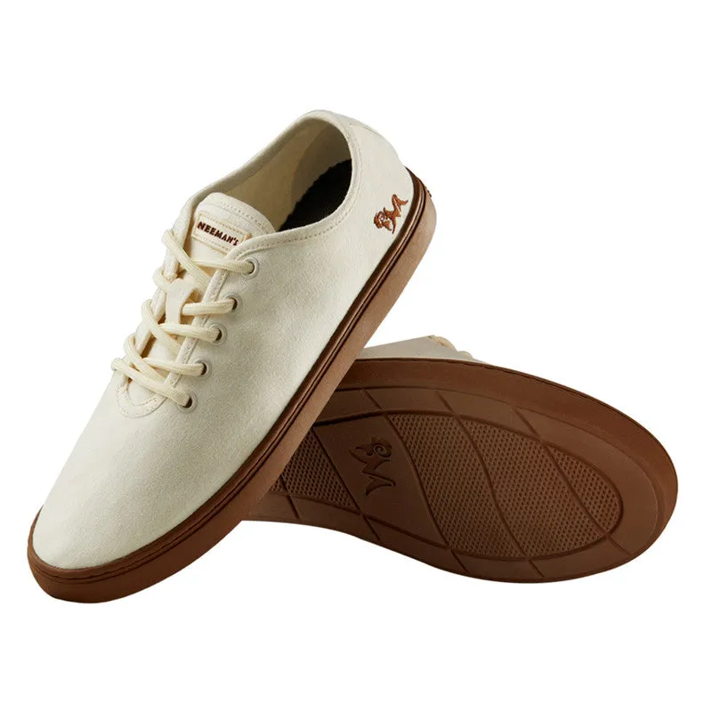 Neeman's Cotton Classic Sneakers | Ivory Cream | Shoes for Men & Women