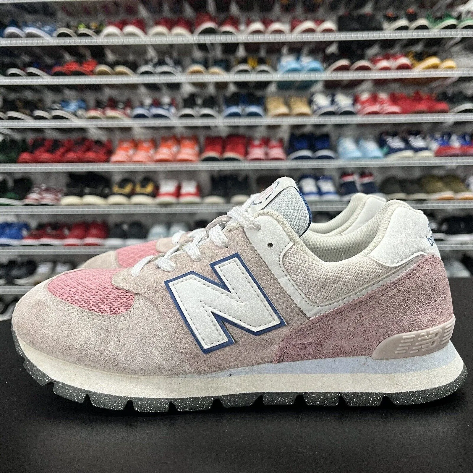 New Balance Kids' 574 Hazy Rose GC574DH2 Size 5.5