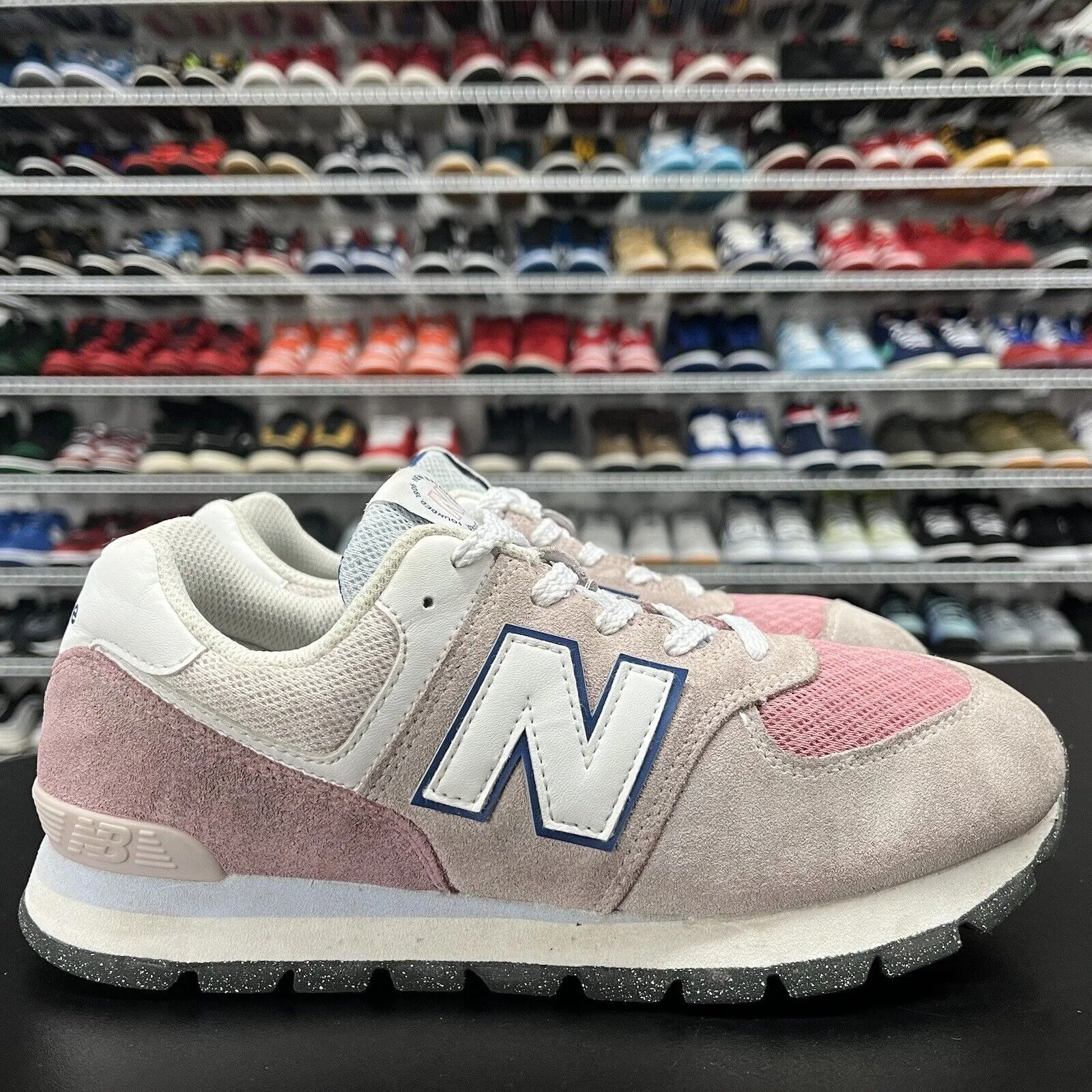 New Balance Kids' 574 Hazy Rose GC574DH2 Size 5.5