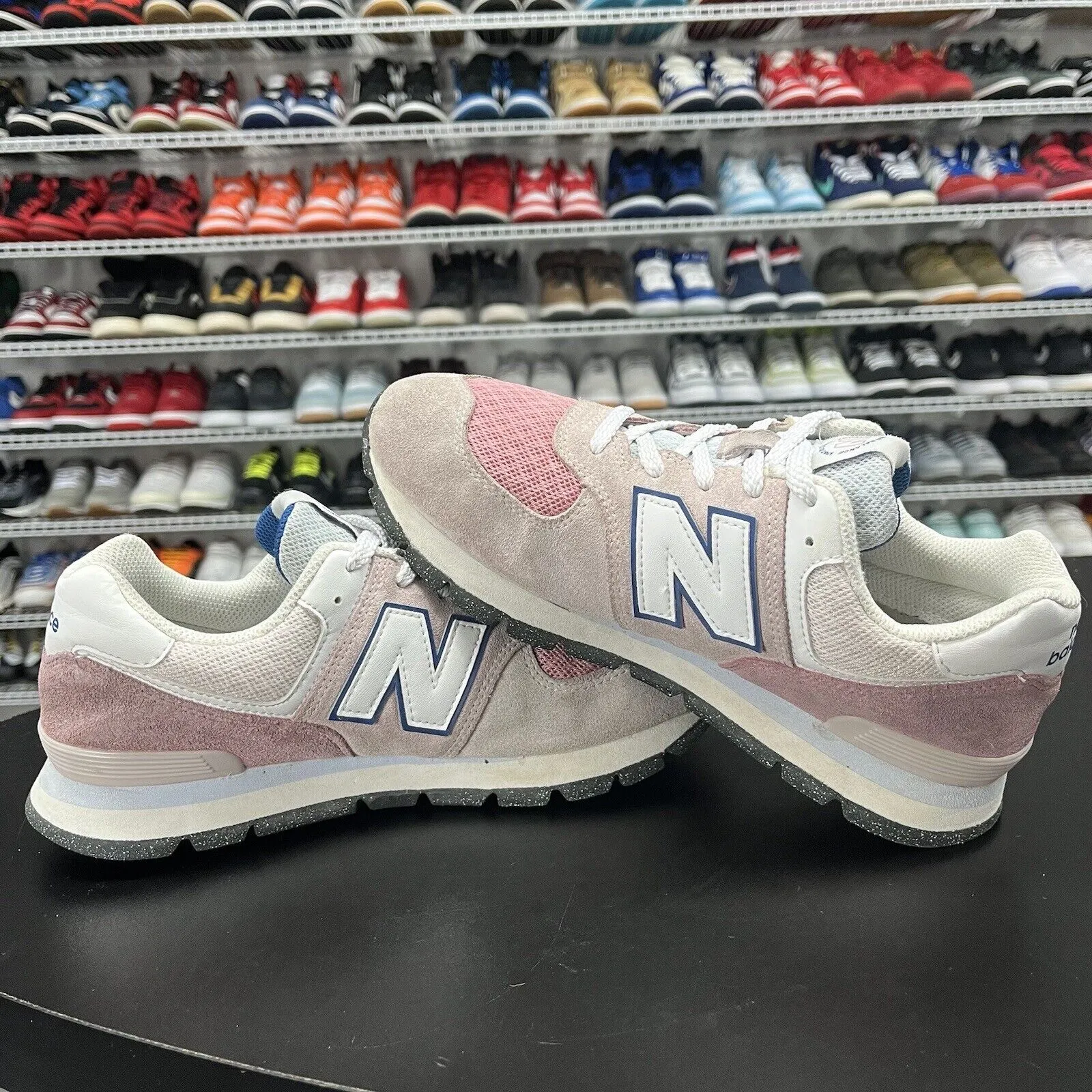 New Balance Kids' 574 Hazy Rose GC574DH2 Size 5.5