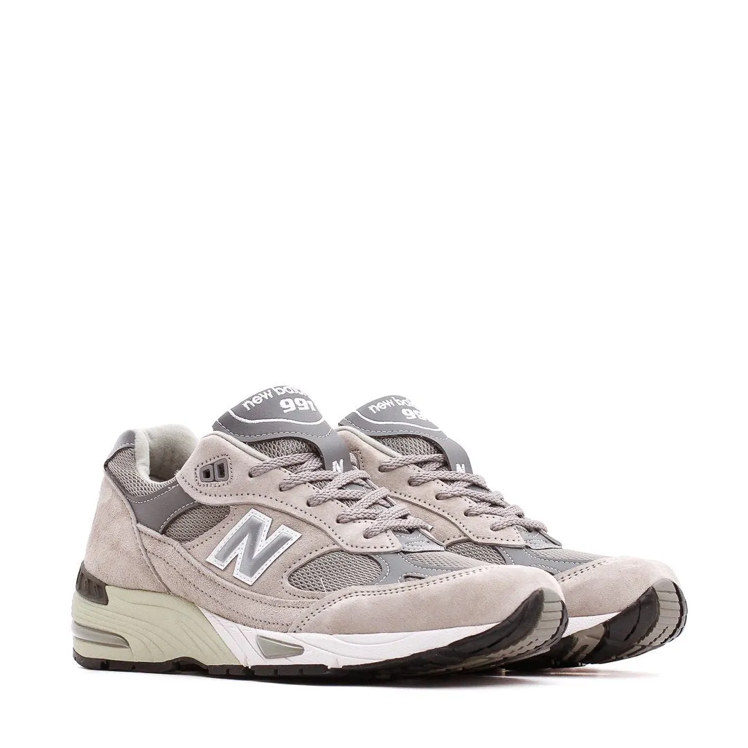 New Balance Men 991 Silver Grey Made In England M991GL