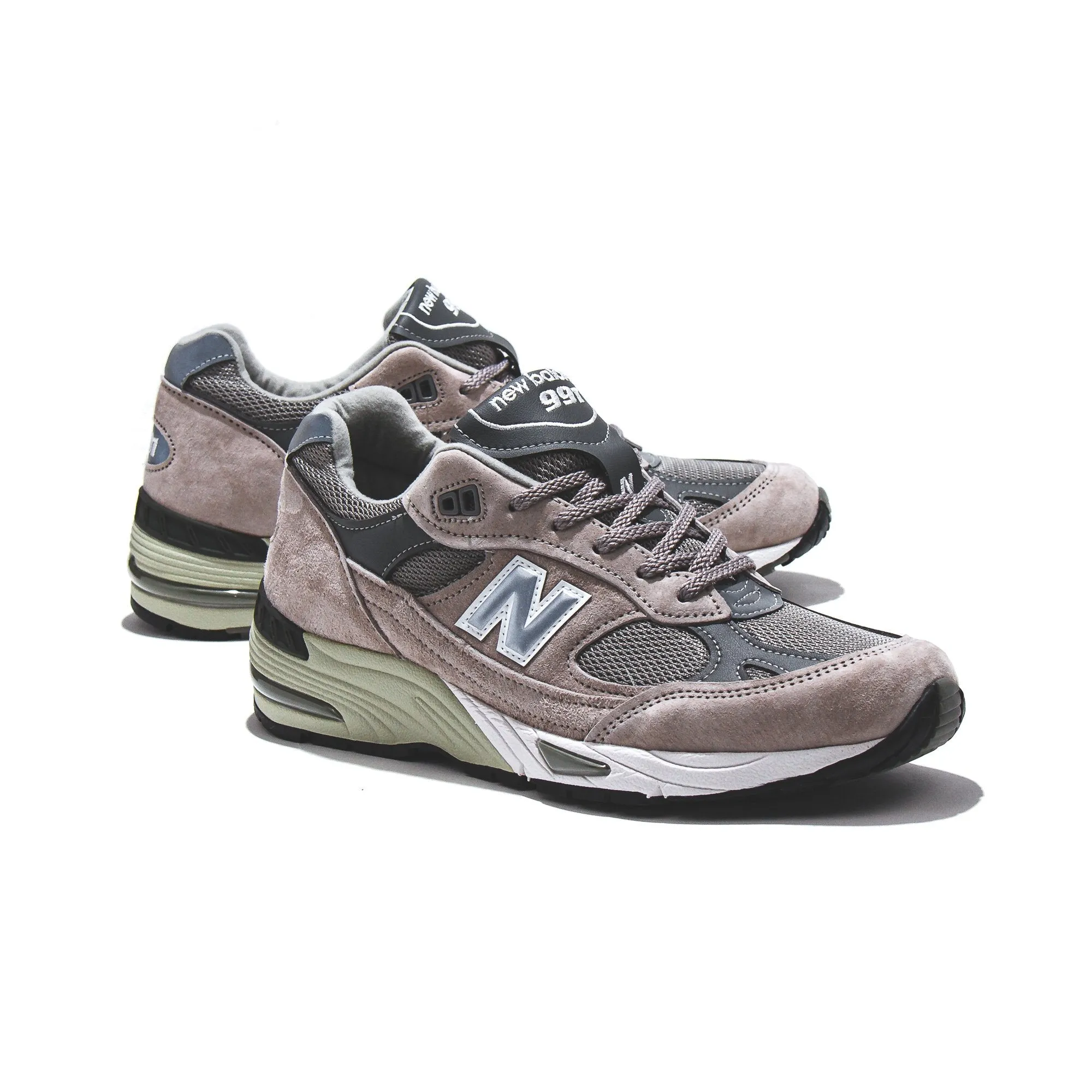 New Balance Men 991 Silver Grey Made In England M991GL