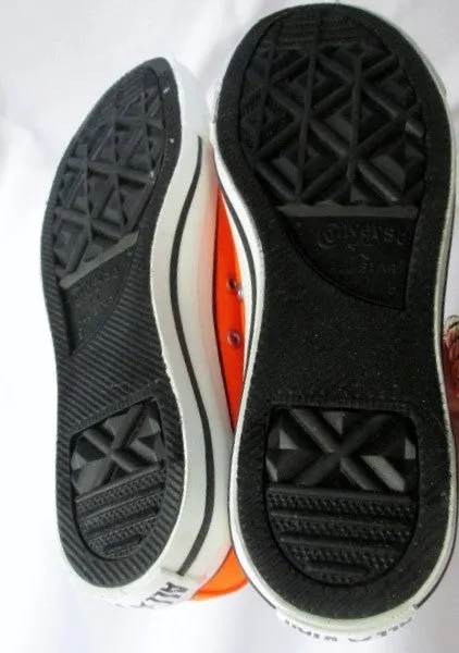 NEW CONVERSE ALL STAR LOWRISE Sneaker Trainer Athletic ORANGE M5 W7 CHUCKS Shoe