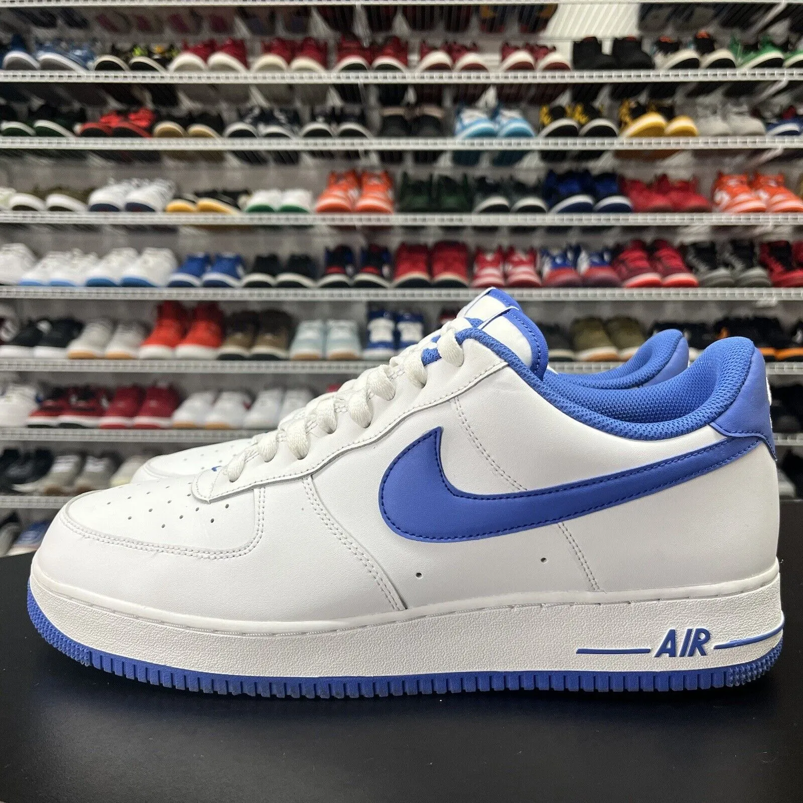 New Nike Air Force 1 Low '07 Medium Blue DH7561-104 Men's Size 14