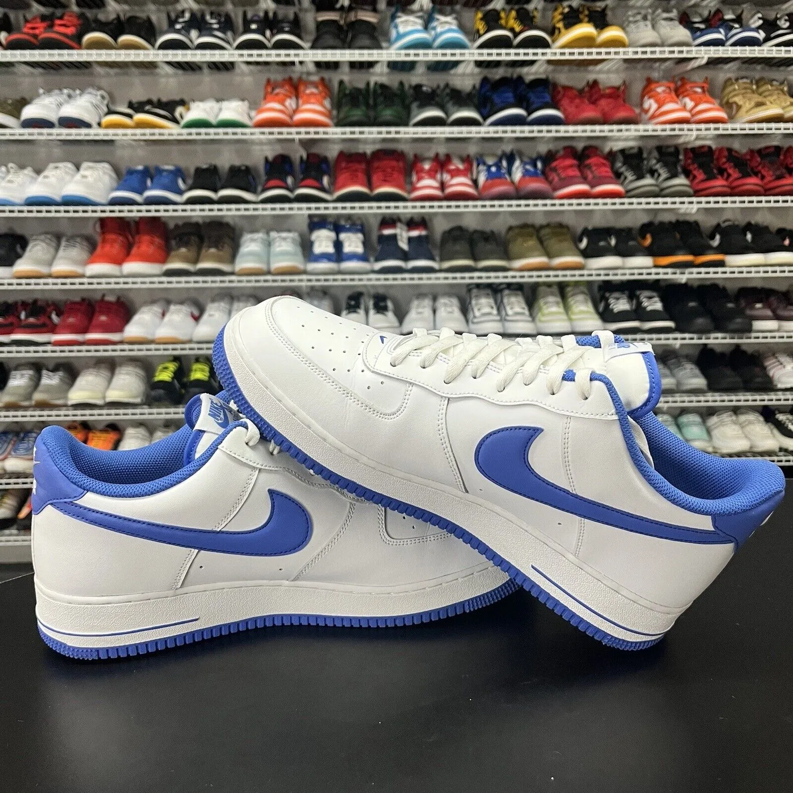 New Nike Air Force 1 Low '07 Medium Blue DH7561-104 Men's Size 14