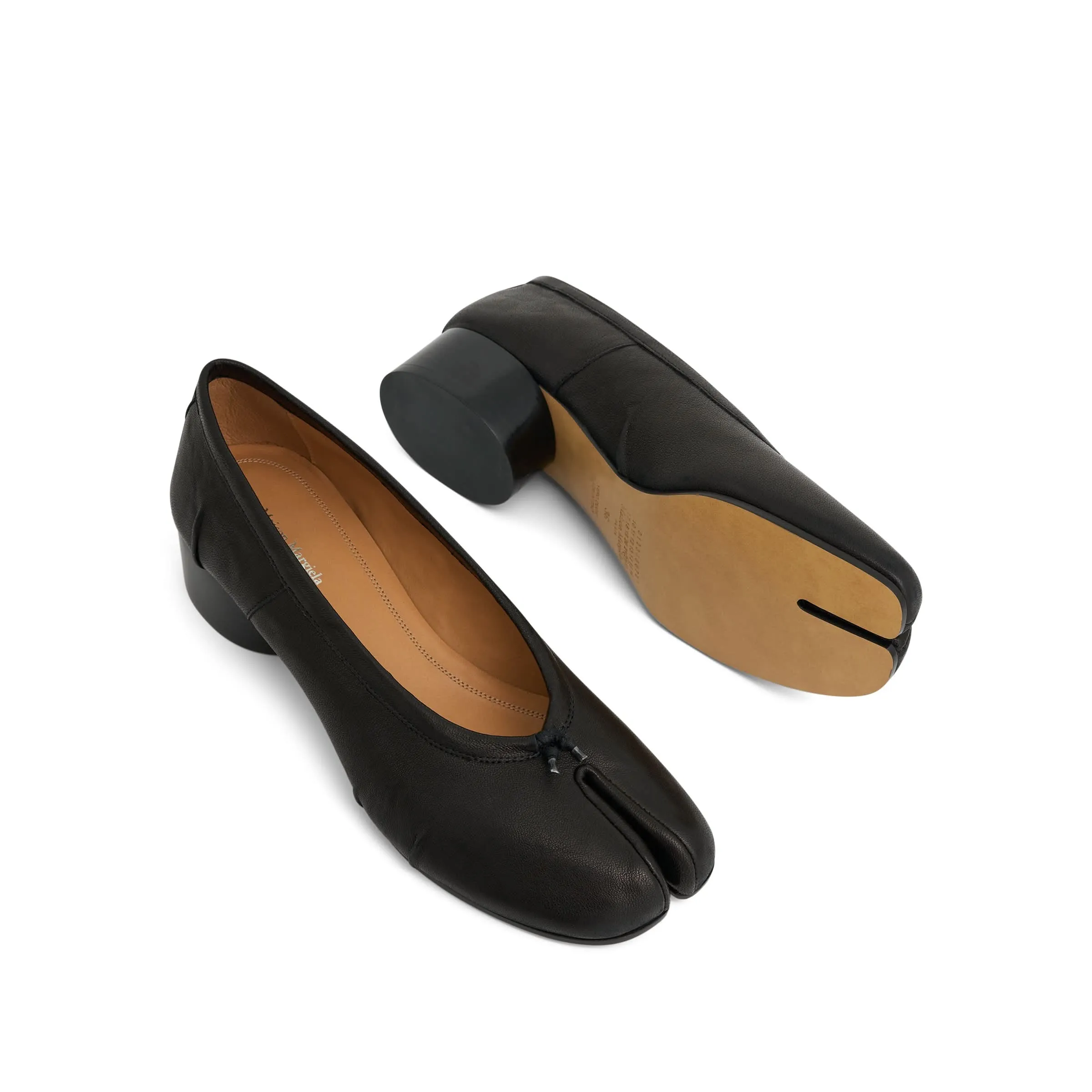 New Tabi Ballerina in Black