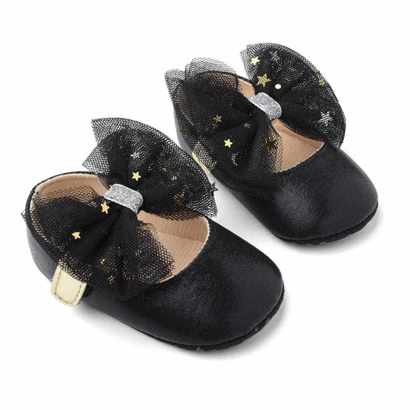 Newborn/Toddler Baby Girls Shoes Soft Crib Anti-slip  Princess baby Shoes