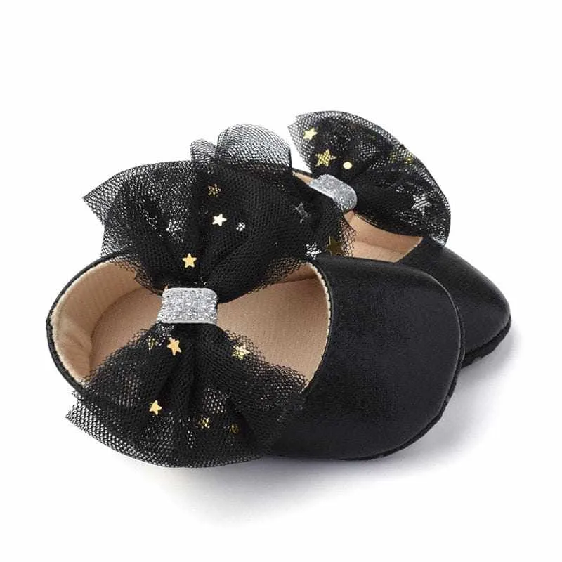 Newborn/Toddler Baby Girls Shoes Soft Crib Anti-slip  Princess baby Shoes