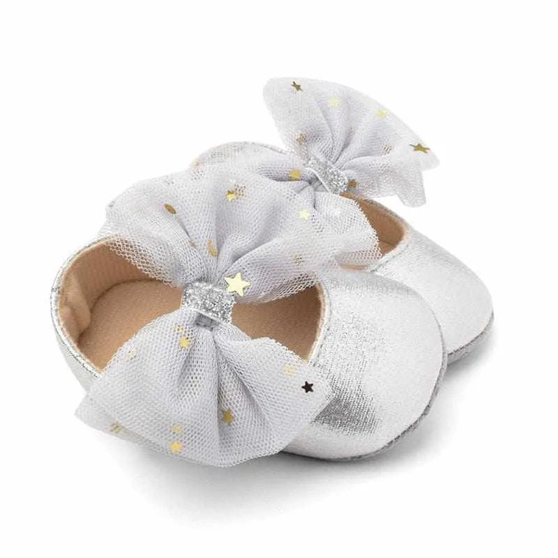Newborn/Toddler Baby Girls Shoes Soft Crib Anti-slip  Princess baby Shoes