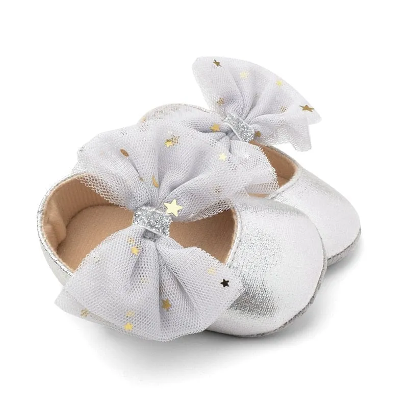 Newborn/Toddler Baby Girls Shoes Soft Crib Anti-slip  Princess baby Shoes