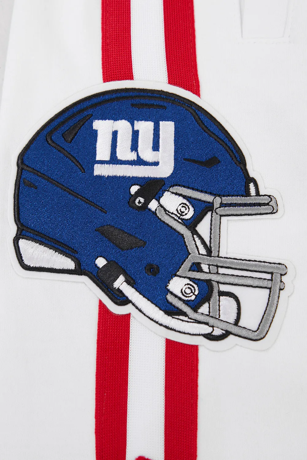 NFL NEW YORK GIANTS CLASSIC CHENILLE MEN'S DK SHORT (WHITE)