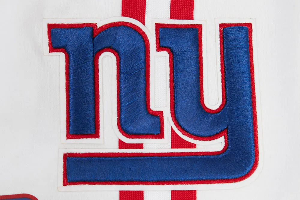 NFL NEW YORK GIANTS CLASSIC CHENILLE MEN'S DK SHORT (WHITE)