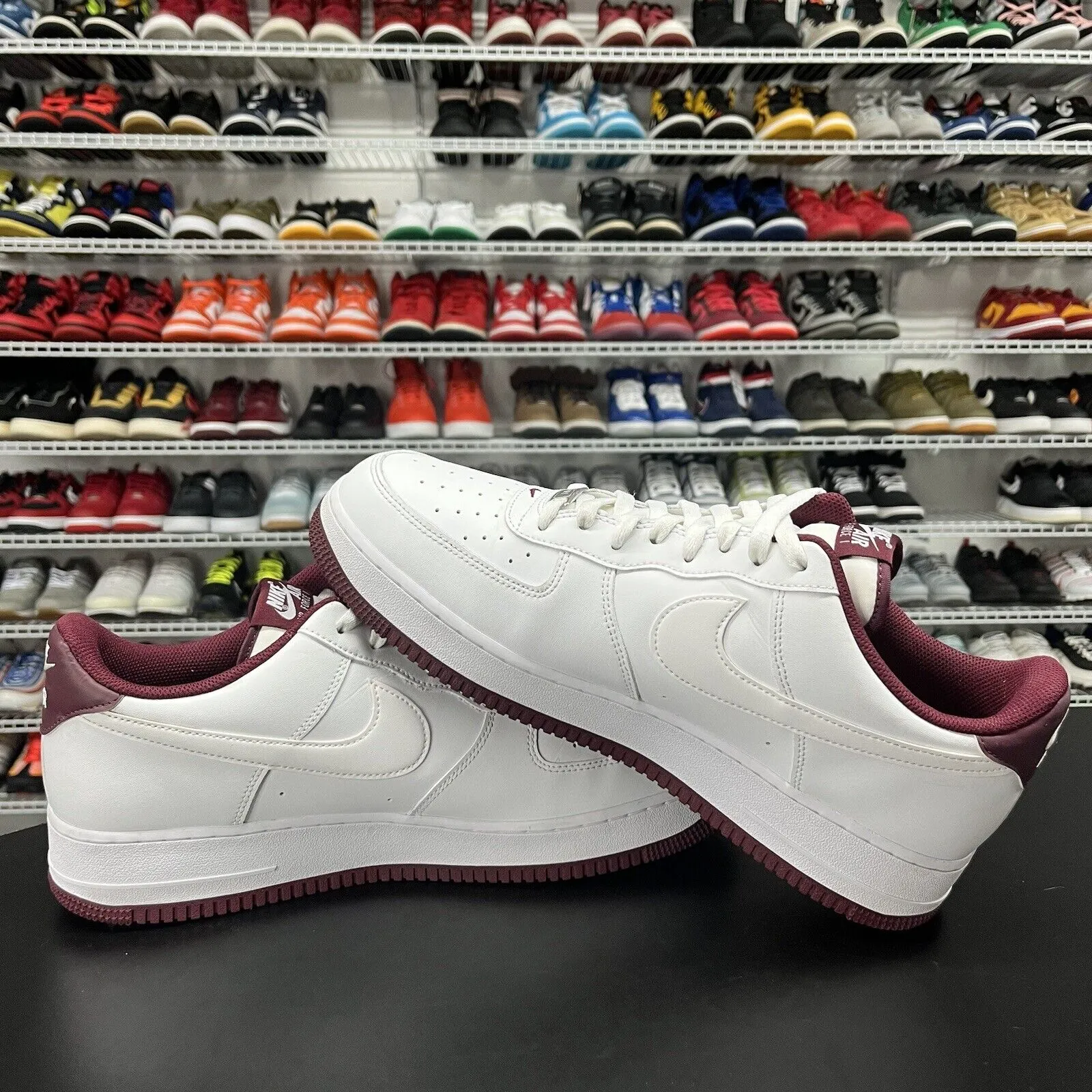 Nike Air Force 1 Low White Dark Beetroot DH7561-106 Men's Size 14